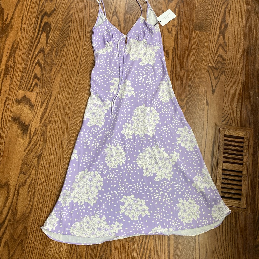 Resa Suki Slip Dress in Vintage Lavender Hydrangea